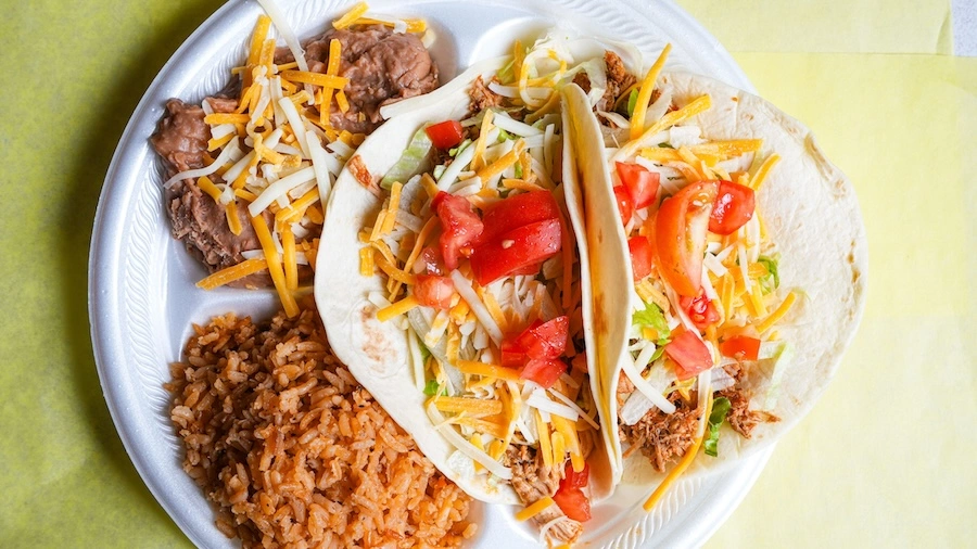 Chicken Taco Plate